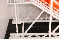 customized model of Free Fall Liftboat with davit